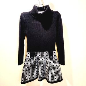 Maggie Zoe Black Girls Sweater Dress size ( 5-6 )M